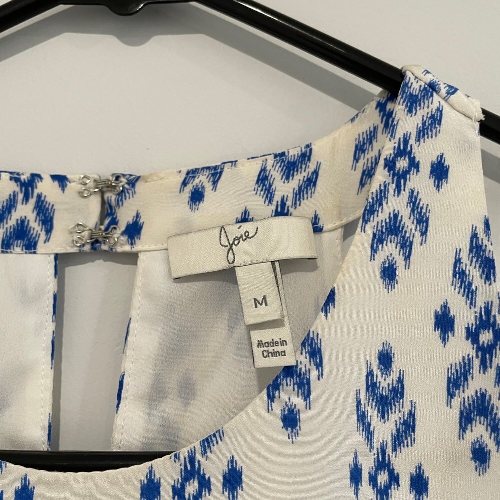 Joie Blue and White Ikat Sundress Size M - Picture 8 of 15